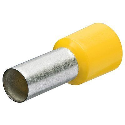 Гільзи контактні з пластмасовими ізоляторами 6,0мм&sup2;х20мм 100 шт KNIPEX 97 99 336 97 99 336 фото