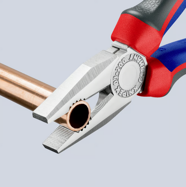 Плоскогубцы комбинированные 200 мм KNIPEX 03 05 200 03 05 200 фото