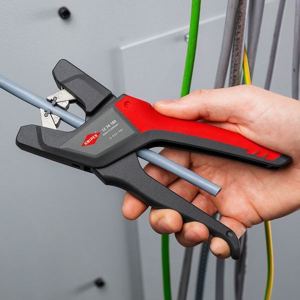 Автоматический инструмент для снятия изоляции 4,4-7,5 мм&sup2;KNIPEX 12 74 180 SB 12 74 180 SB фото