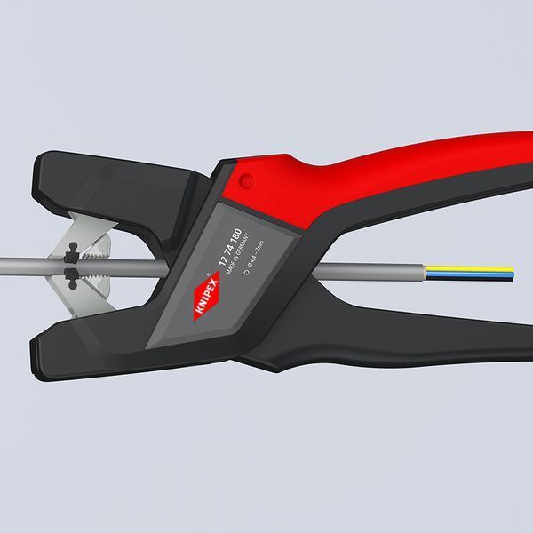 Автоматический инструмент для снятия изоляции 4,4-7,5 мм&sup2;KNIPEX 12 74 180 SB 12 74 180 SB фото