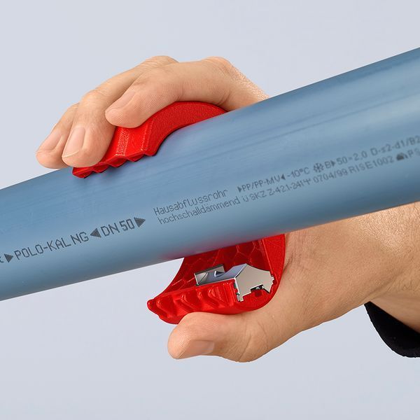 Труборез для пластиковых труб KNIPEX BiX&reg; KNIPEX 90 22 10 BK 90 22 10 BK фото