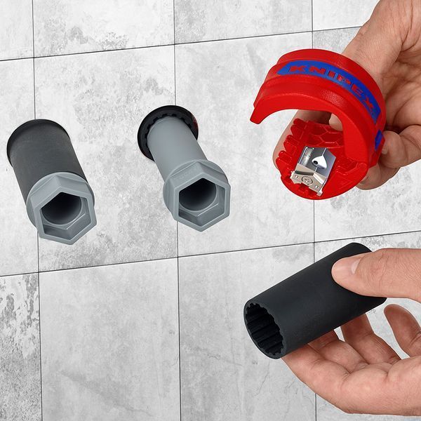Труборез для пластиковых труб KNIPEX BiX&reg; KNIPEX 90 22 10 BK 90 22 10 BK фото