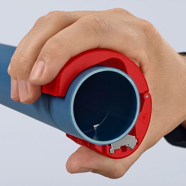 Труборез для пластиковых труб KNIPEX BiX&reg; KNIPEX 90 22 10 BK 90 22 10 BK фото