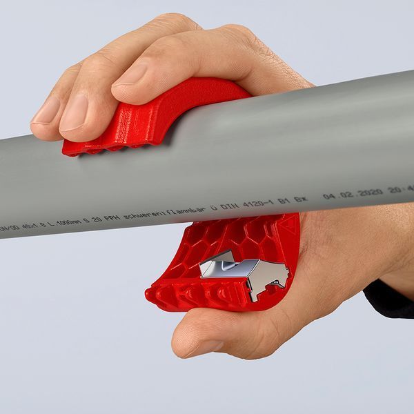 Труборез для пластиковых труб KNIPEX BiX&reg; KNIPEX 90 22 10 BK 90 22 10 BK фото