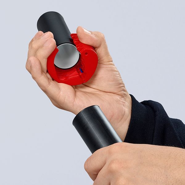 Труборез для пластиковых труб KNIPEX BiX&reg; KNIPEX 90 22 10 BK 90 22 10 BK фото