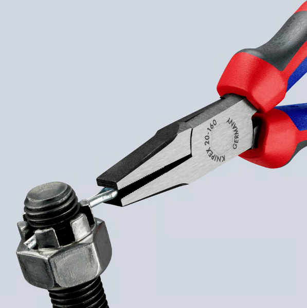 Плоскогубці з гладкими губками 160 мм KNIPEX 20 02 160 20 02 160 фото