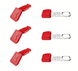Кліпси TetheredTool + кліпси ColorCode червоні, по 3 шт. Knipex 00 63 06 TCR 00 63 06 TCR фото 1