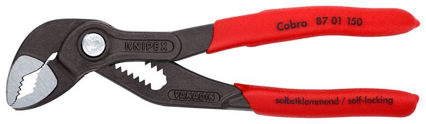 Высокотехнологичные сантехнические клещи KNIPEX Cobra&reg; 87 01 150 87 01 150 фото