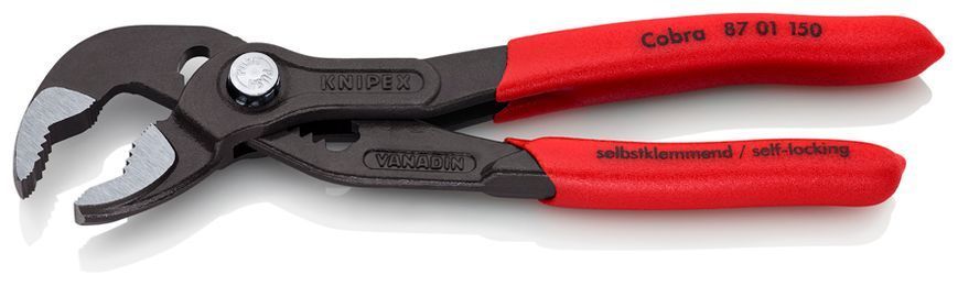 Высокотехнологичные сантехнические клещи KNIPEX Cobra&reg; 87 01 150 87 01 150 фото