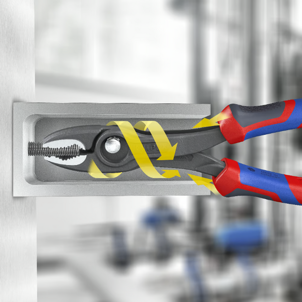 Кліщі універсальні TwinGrip для зірваних болтів KNIPEX 82 02 200 82 02 200 фото