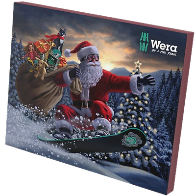 Рождественский календарь Wera, 25 предметов, ЛИМИТИРОВАННАЯ СЕРИЯ Wera 05136609001 05136609001 фото