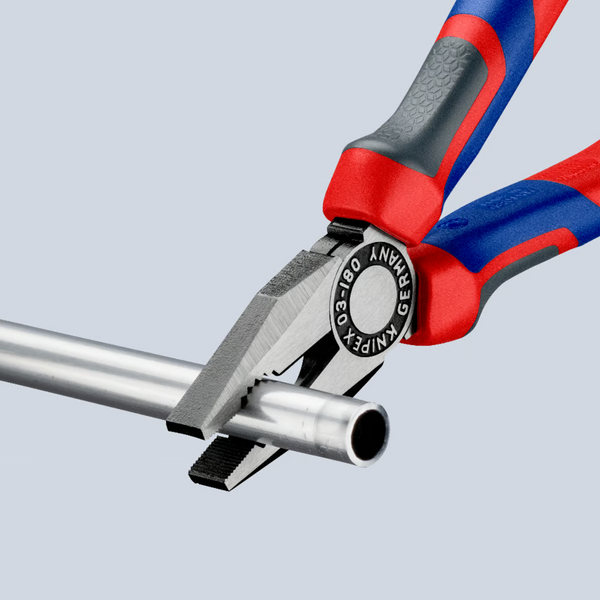 Плоскогубцы комбинированные 180 мм KNIPEX 03 02 180 03 02 180 фото