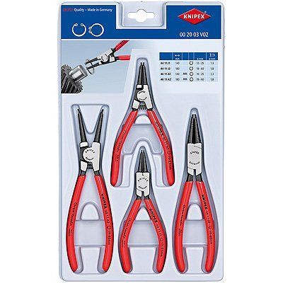 Набір щипців для стопорних кілець KNIPEX 00 20 03 V02 00 20 03 V02 фото