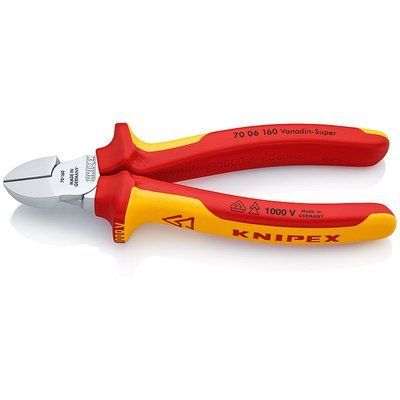 Кусачки бічні 160 мм KNIPEX 70 06 160 70 06 160 фото