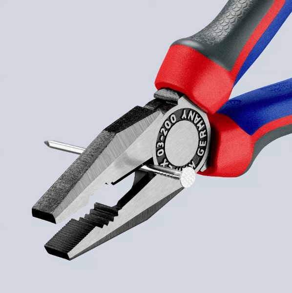 Плоскогубці комбіновані 200 мм KNIPEX 03 02 200 03 02 200 фото