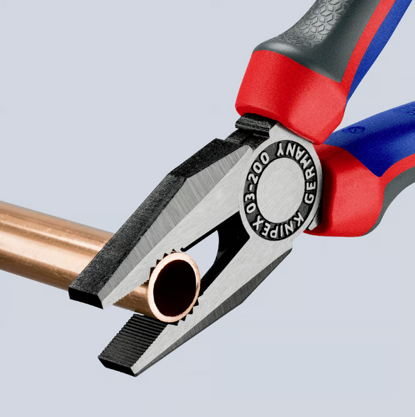 Плоскогубці комбіновані 200 мм KNIPEX 03 02 200 03 02 200 фото