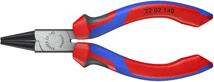 Круглогубці 140 мм KNIPEX 22 02 140 22 02 140 фото