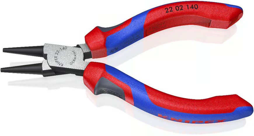 Круглогубці 140 мм KNIPEX 22 02 140 22 02 140 фото