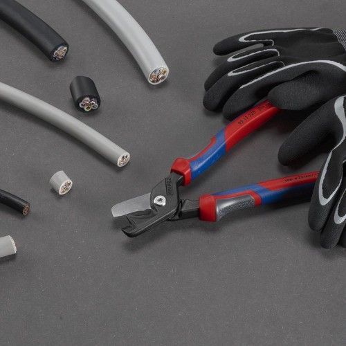 Кабелеріз із покроковим різом StepCut&reg; XL до 120 мм&sup2; KNIPEX 95 12 225 95 12 225 фото