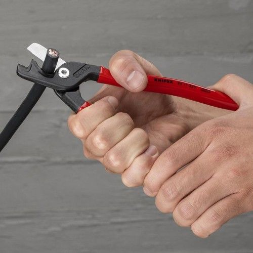 Кабелеріз із покроковим різом StepCut&reg; XL до 120 мм&sup2; KNIPEX 95 11 225 95 11 225 фото