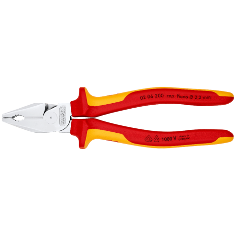 Плоскогубці комбіновані особливої потужності KNIPEX 02 06 200 02 06 200 фото Плоскогубці комбіновані особливої потужності KNIPEX 02 06 200 02 06 200 фото